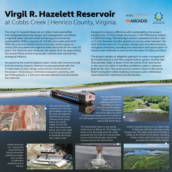 Virgil R. Hazelett Reservoir at Cobbs Creek