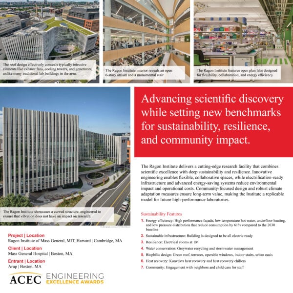 Arup - Ragon Institute of Mass General, MIT, Harvard