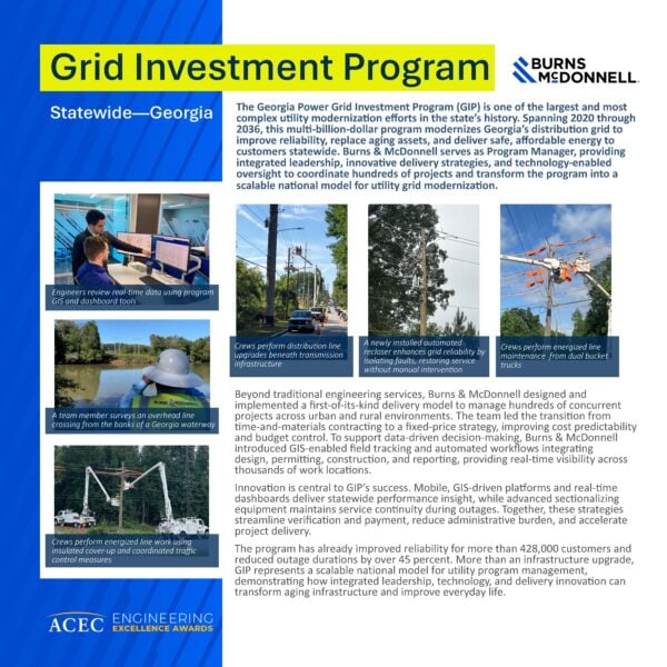 Burns & McDonnell - Georgia Power Company Grid Investment Program