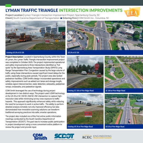 CDM Smith - Lyman Traffic Triangle Intersection Improvements