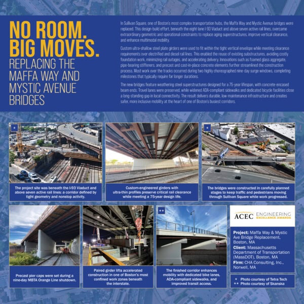 CHA Consulting, Inc. - Maffa Way & Mystic Ave Bridge Replacement