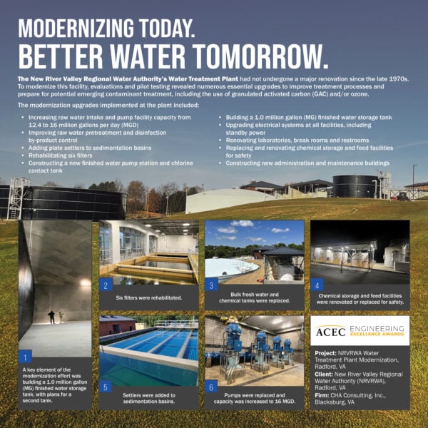 CHA Consulting, Inc. - NRVRWA Water Treatment Plant Modernization
