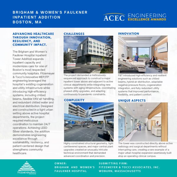 Fitzemeyer & Tocci Associates, Inc. - Brigham & Women's Faulkner Inpatient Addition