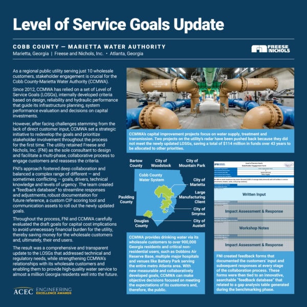 Freese and Nichols - Level of Service Goals Update