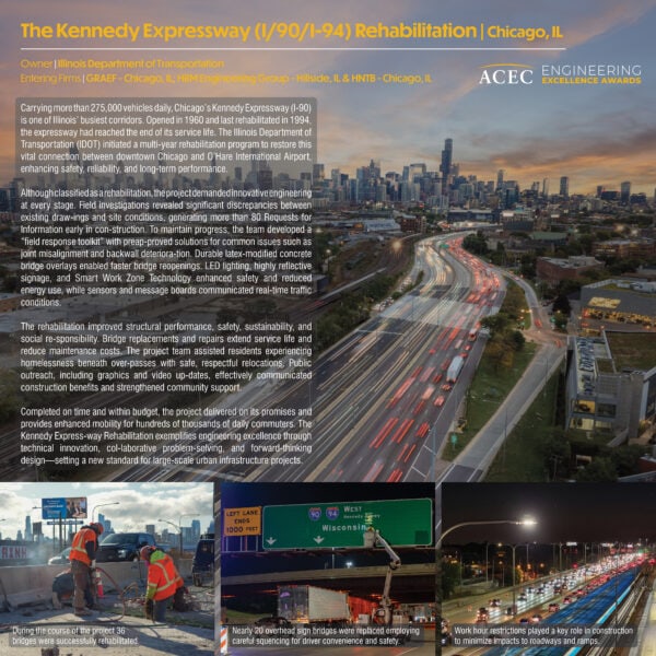 GRAEF, HBM Engineering Group and HNTB - The Kennedy Expressway