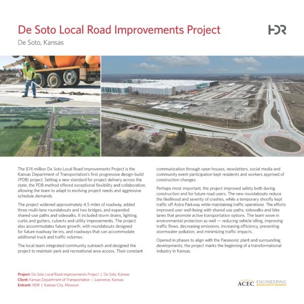 HDR - De Soto Local Roadway Improvements