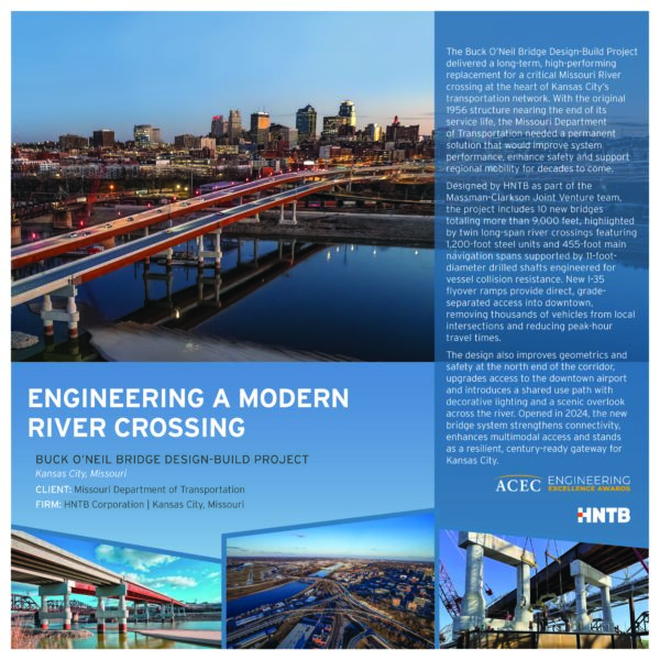 HNTB - MoDOT Buck O'Neil Bridge Design-Build Project