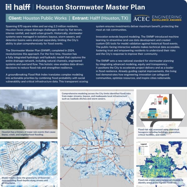 Halff - Houston Stormwater Master Plan