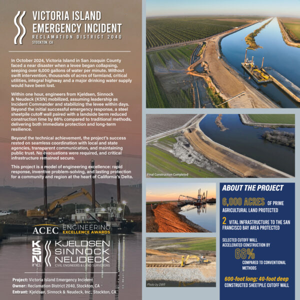 Kjeldsen, Sinnock & Neudeck, Inc - Victoria Island October 2024 Emergency Incident