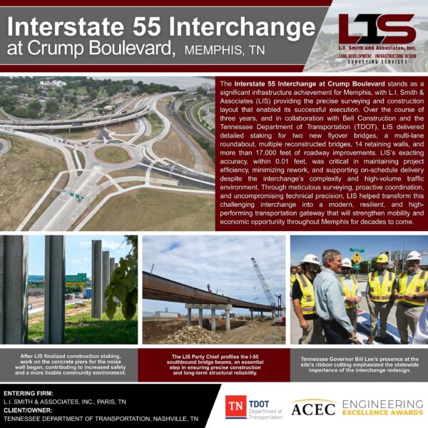 L.I. Smith & Associates - Interstate I-55 Interchange at Crump Boulevard