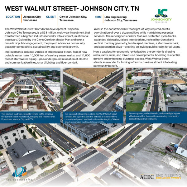LDA Engineering - West Walnut Street Redevelopment Project