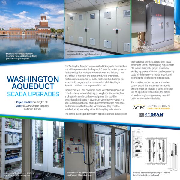 M.C. Dean - Washington Aqueduct SCADA Upgrades