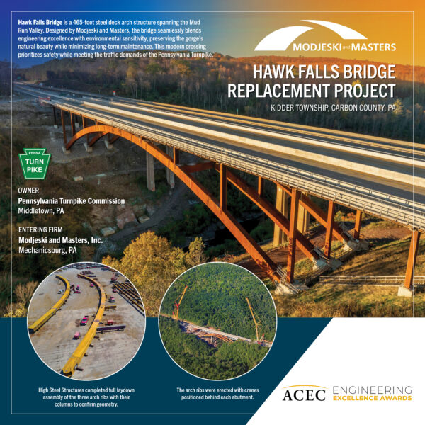 Modjeski and Masters, Inc. - Hawk Falls Bridge Replacement