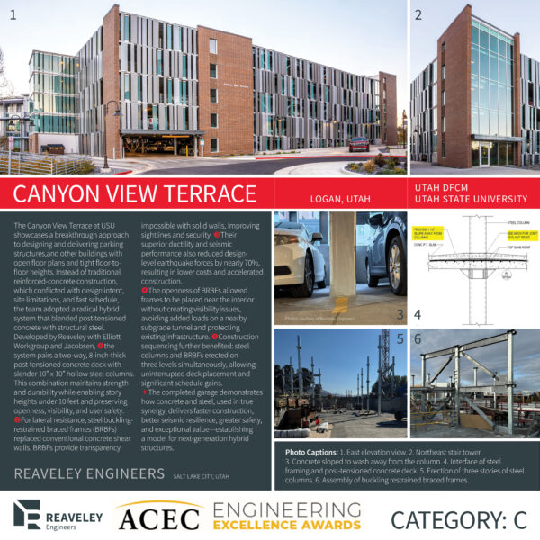 Reaveley Engineers - Utah State University Canyon View Terrace