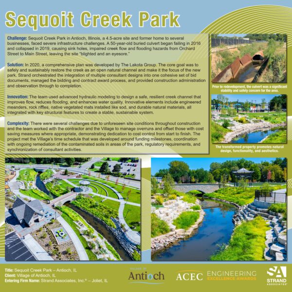 Strand Associates, Inc. - Sequoit Creek Park