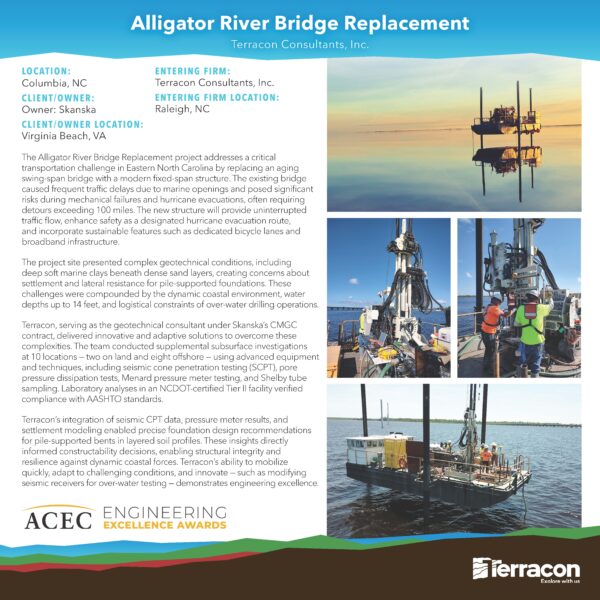 Terracon - Alligator River Bridge Replacement