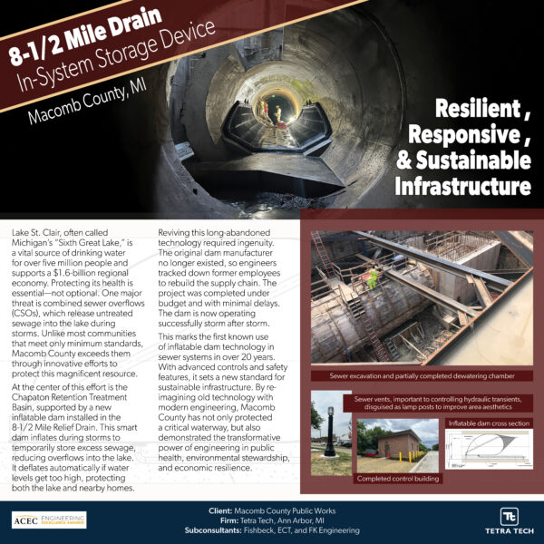 Tetra Tech - 8-12 Mile Drain In-System Storage Device