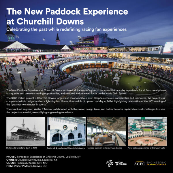 Walter P Moore - The Paddock Experience at Churchill Downs